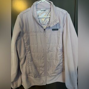 Columbia Women's Soft Pink Puffer Jacket